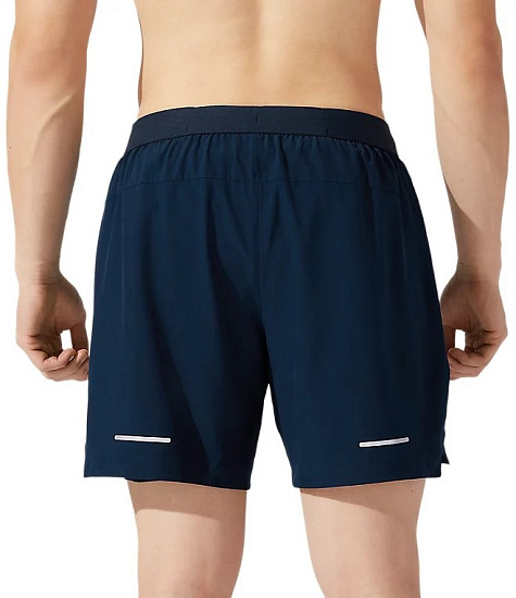 Шорты мужские ASICS Road 2-N-1 7In French Blue - Фото 6 большая