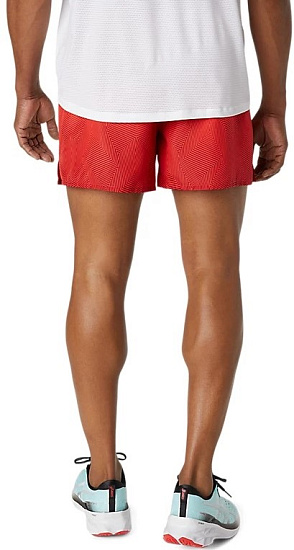 Шорты мужские ASICS Kasane Electric Red/Burgundy - Фото 2 большая