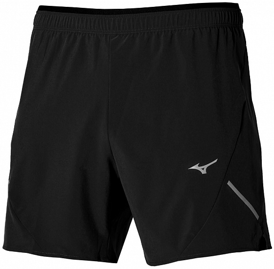 Шорты мужской Mizuno Alpha 5.5 Black - Фото 1 большая