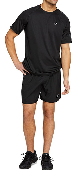 Шорты мужские ASICS Icon 7In Performance Black/Carrier Grey - Фото 6 большая