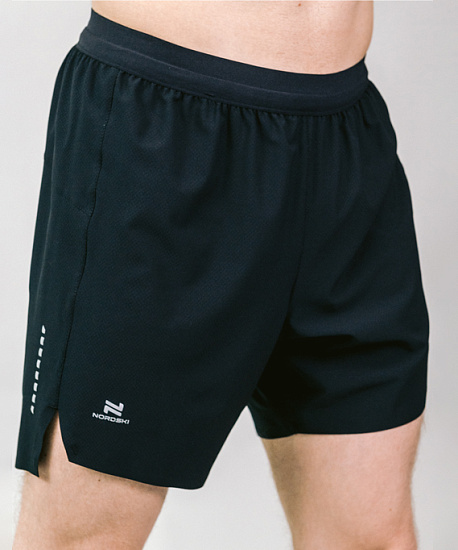 Шорты мужские Nordski Pro Black - Фото 3 большая