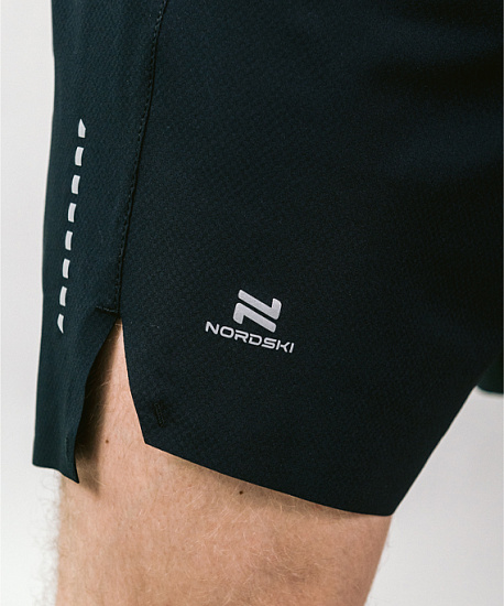 Шорты мужские Nordski Pro Black - Фото 5 большая