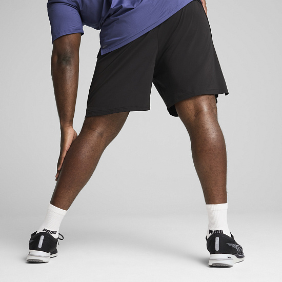 Шорты мужские Puma Run Velocity 7" Black - Фото 6 большая