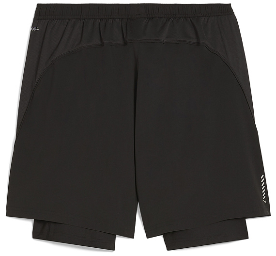 Шорты мужские Puma Run Velocity 2In1 Black - Фото 2 большая