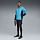 Шорты мужские Puma Run Velocity 5" Puma Black/Speed Blue - Фото 5 малая