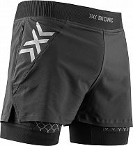 Шорты мужские X-Bionic Twyce Race 2In1 Black/Charcoal