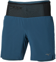 Шорты мужские Mizuno Multi Pocket 2In1 7.5 Blue Wing Teal