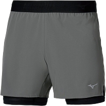 Шорты мужские Mizuno Core 5.5 Inches 2In1 Lava Smoke