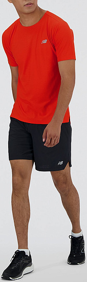 Шорты мужские New Balance RC Seamless 7" Black - Фото 3 большая