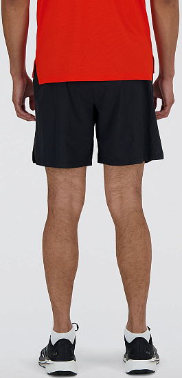 Шорты мужские New Balance RC Seamless 7" Black - Фото 5 большая