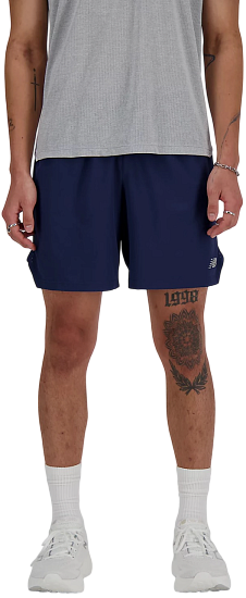Шорты мужские New Balance RC 7" NB Navy - Фото 1 большая