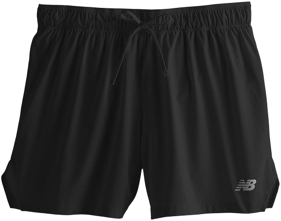 Шорты мужские New Balance RC Seamless 5" Black - Фото 1 большая