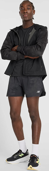 Шорты мужские New Balance RC Reflective 5" Black Multi - Фото 9 большая