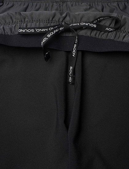 Шорты мужские ASICS Road 2N1 7in Performance Black/Graphite Grey - Фото 13 большая
