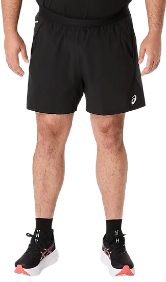 Шорты мужские ASICS Road 5in Performance Black/Graphite Grey - Фото 1 большая