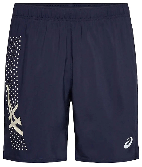 Шорты мужские ASICS Icon 7in Midnight - Фото 1 большая