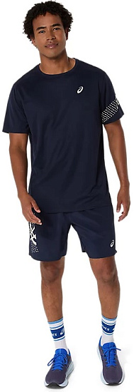 Шорты мужские ASICS Icon 7in Midnight - Фото 9 большая