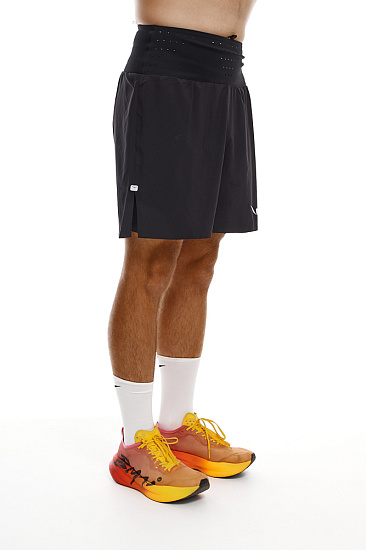 Шорты мужские UGLOW Free Aero 7 Elevate Black - Фото 6 большая