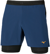 Шорты мужские Mizuno Er 5.5 2In1 Estate Blue