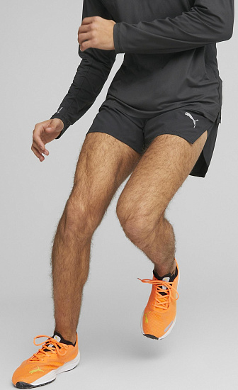 Шорты мужские Puma Run Ultraweave 3" Black - Фото 4 большая