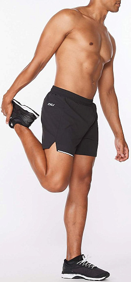 Шорты мужские 2XU Aero 5 Inch Black - Фото 4 большая