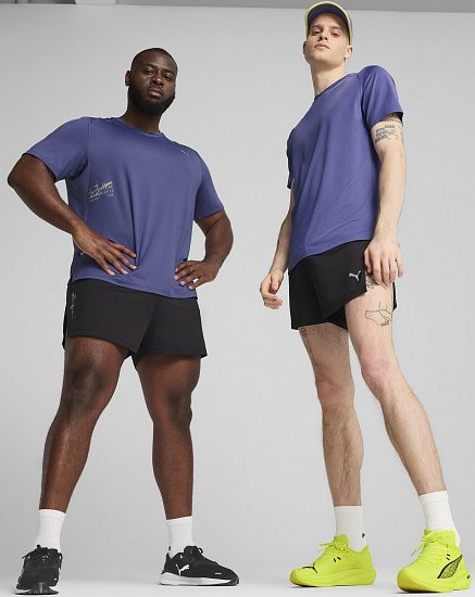 Шорты мужские Puma Everyday Knit 3 Black - Фото 2 большая