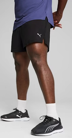 Шорты мужские Puma Everyday Knit 3 Black - Фото 3 большая