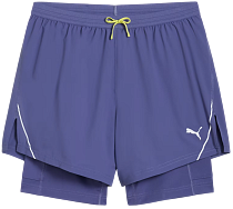 Шорты мужские Puma Everyday Ultraweave 2in1 5 Blue Crystal