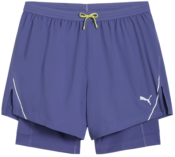 Шорты мужские Puma Everyday Ultraweave 2in1 5 Blue Crystal - Фото 1 большая