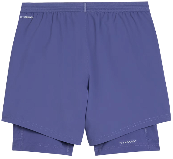 Шорты мужские Puma Everyday Ultraweave 2in1 5 Blue Crystal - Фото 7 большая