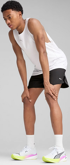 Шорты мужские Puma Everyday Ultraweave 5 Black - Фото 5 большая