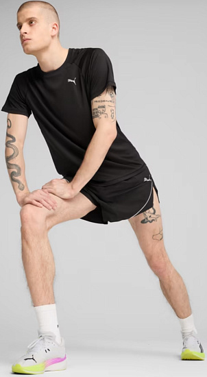 Шорты мужские Puma Raceday Ultraweave 3 Black - Фото 5 большая
