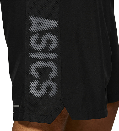 Шорты мужские ASICS 2-N-1 7IN Performance Black/Metropolis - Фото 7 большая