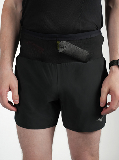 Шорты мужские Mizuno Multi Pocket Black - Фото 11 большая