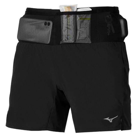 Шорты мужские Mizuno Multi Pocket Black - Фото 3 большая