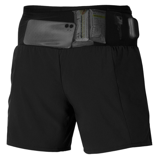 Шорты мужские Mizuno Multi Pocket Black - Фото 4 большая