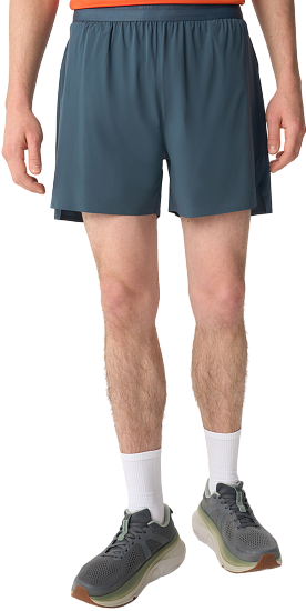 Шорты мужские GRI Лето 5 дюймов Синий - Фото 1 большая