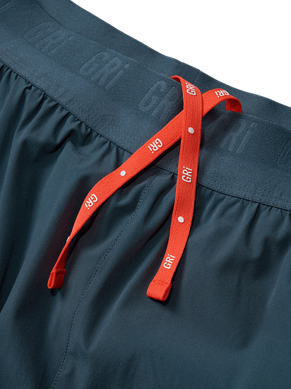Шорты мужские GRI Лето 5 дюймов Синий - Фото 5 большая