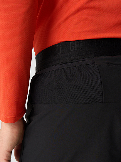 Шорты мужские GRI Лето 7 дюймов Чёрный - Фото 4 большая