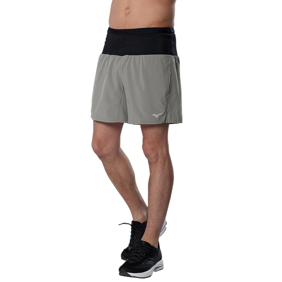 Шорты мужские Mizuno Active Multi Pocket 5 Lava Smoke - Фото 3 большая