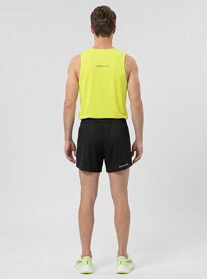 Шорты мужские Mizuno Tech Light Split 1.5 Black - Фото 4 большая