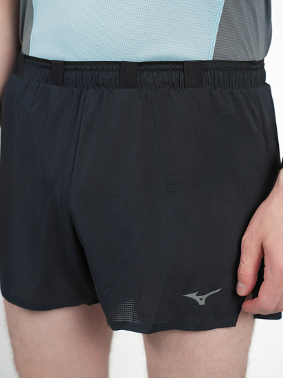 Шорты мужские Mizuno Tech Light 3.5 Black - Фото 7 большая