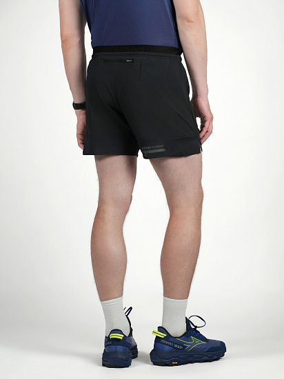 Шорты мужские Mizuno Active Alpha 5.5 Black - Фото 5 большая
