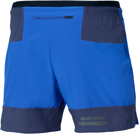 Шорты мужские Mizuno Active Alpha 5.5 Dazzling Blue - Фото 2 большая