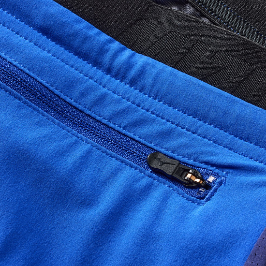 Шорты мужские Mizuno Active Alpha 5.5 Dazzling Blue - Фото 7 большая