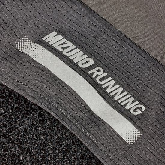 Шорты мужские Mizuno Active Alpha 2In1 5.5 Lava Smoke - Фото 8 большая