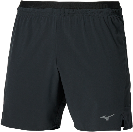Шорты мужские Mizuno Active Alpha 2In1 5.5 Black - Фото 1 большая