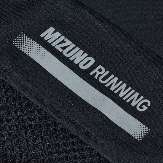 Шорты мужские Mizuno Active Alpha 2In1 5.5 Black - Фото 8 большая