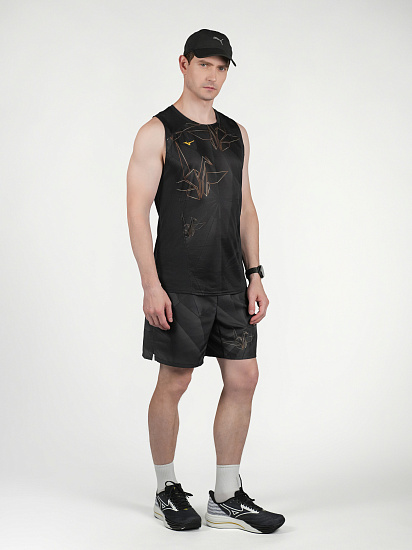 Шорты мужские Mizuno Active Graphic Multi Pocket 7 Taniori - Фото 4 большая