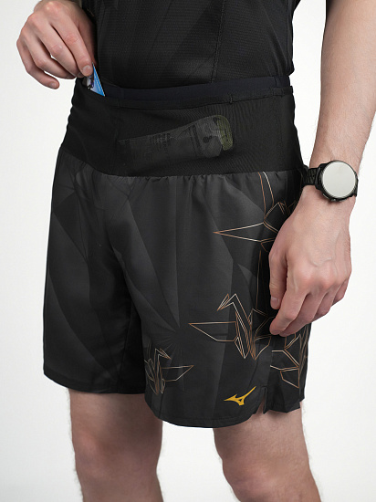 Шорты мужские Mizuno Active Graphic Multi Pocket 7 Taniori - Фото 7 большая